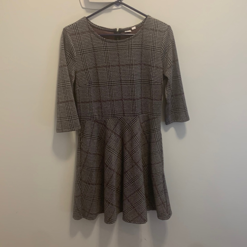 This dress is so super soft you will love it. Adorable skater style.